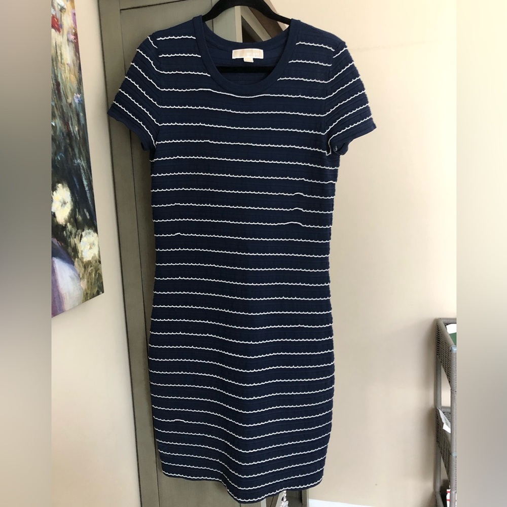 Micheal Kors Scalloped Sheath Dress